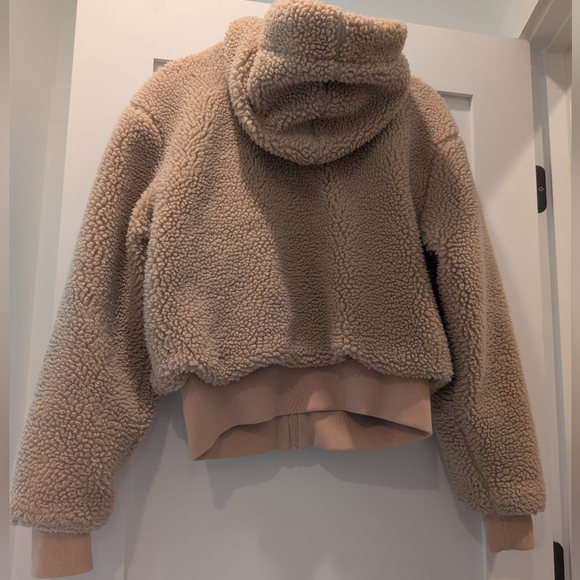 Fabletics Tan Teddy Jacket - Picture 5 of 6